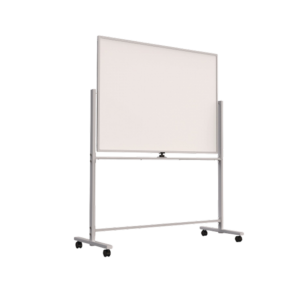 TRU RED Magnetic Tempered Glass Dry Erase Board, White, 4′ x 3′
