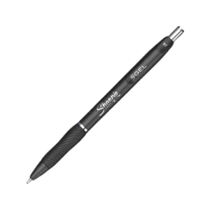 Sharpie S-Gel Retractable Gel Pen, Medium Point, Black Ink, Dozen
