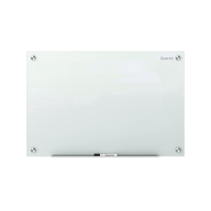 Quartet Infinity Magnetic Glass Dry-Erase Whiteboard, 4′ x 3′