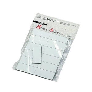 MasterVision Magnetic Strips, White, 25/Pack