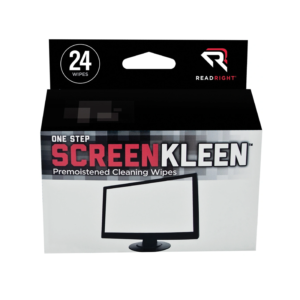 Read Right ScreenKleen Laptop Screen Cleaning Wipes, 24/Box