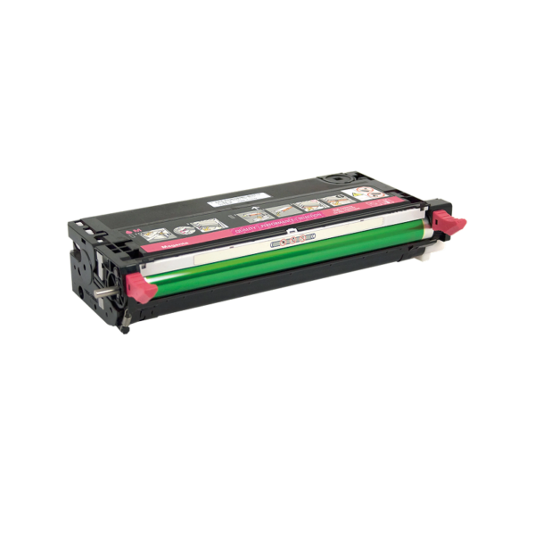 Remanufactured Magenta High Yield Toner Cartridge Replacement for Dell