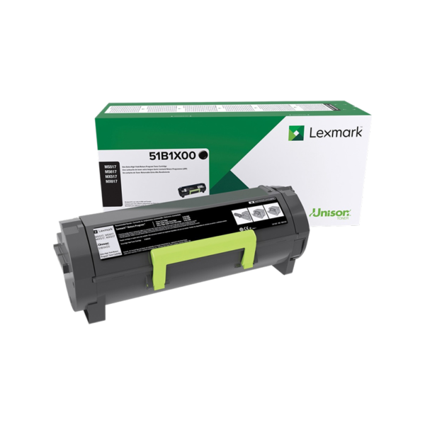 Lexmark 501 Black High Yield Toner Cartridge