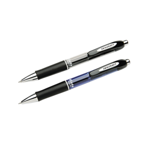 AbilityOne SKILCRAFT 7520015745971 Vista Secure Gel Pen, Medium Point, 0.7 mm, Blue Ink / Blue Barrel, 3/Pk