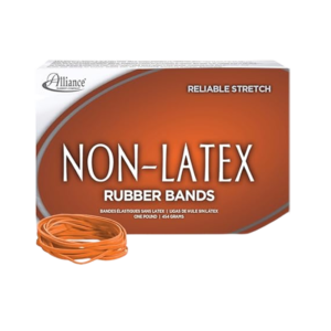 AbilityOne Rubber Bands, Size 117, 1 lb., Natural
