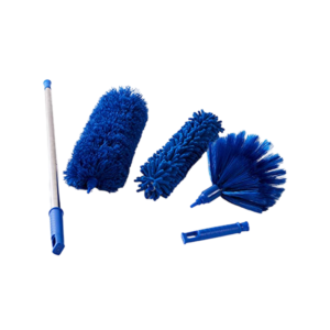AbilityOne Microfiber Duster, 22 1/2 Length, 5 1/2 Handle, Blue