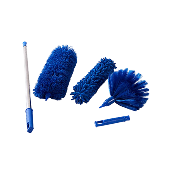 AbilityOne Microfiber Duster, 22 1/2 Length, 5 1/2 Handle, Blue