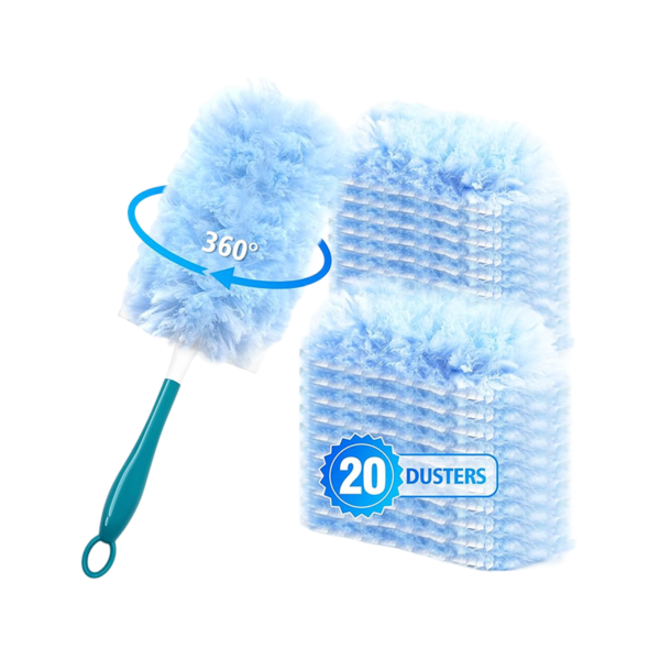 AbilityOne Microfiber Duster Replacement Sleeve, 3 1/2 x 17, White