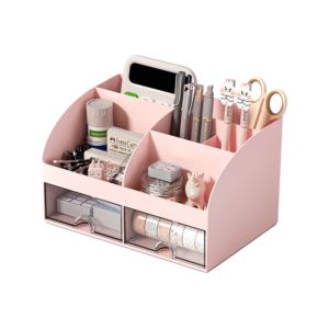 Desktop Organizer, 6 Compartments, 7 3/4 x 4 3/8 x 6 1/2