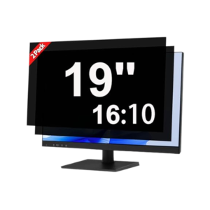 AbilityOne SKILCRAFT Lightweight Microlouver Privacy Filter Black – 19 – Monitor