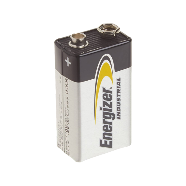 AbilityOne SKILCRAFT 9-Volt Battery, Alkaline Manganese Dioxide, 12 / Pack