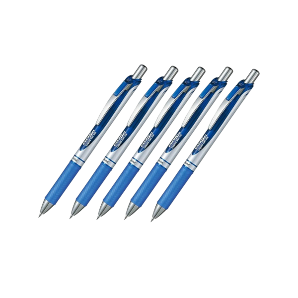 Pentel EnerGel RTX Deluxe Retractable Gel Pen, Medium Point, 0.7mm, Blue Ink