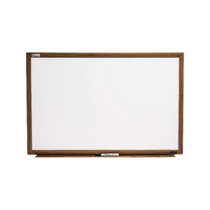 AbilityOne SKILCRAFT Quartet Melamine Dry-Erase Whiteboard, Aluminum Frame, 29 x 40