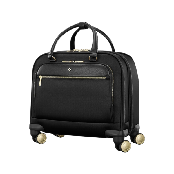 Samsonite Mobile Solution Laptop Rolling Briefcase, Black Nylon