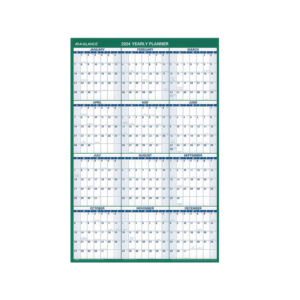 AbilityOne 36 x 24 90/120-Day Undated Reversible/Erasable Planner